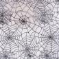 Preview: Spinnennetz Organza schwarz